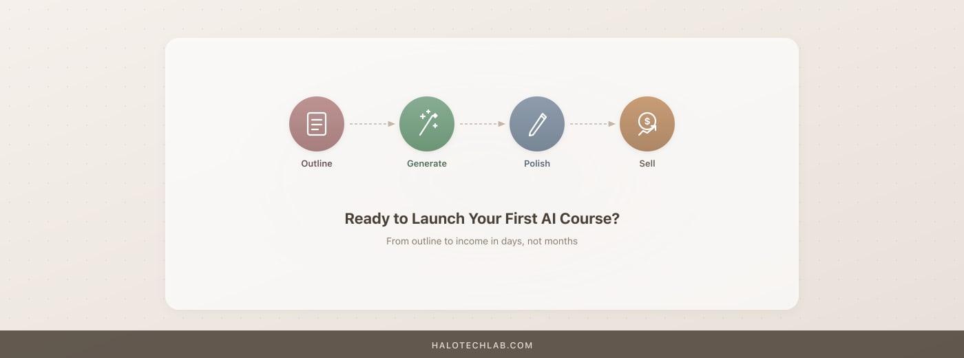 Create an Online Course Fast with AI: A Step-by-Step Small Business Blueprint