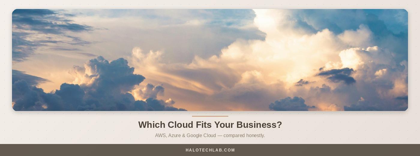 AWS vs Azure vs Google Cloud for UK Small Businesses