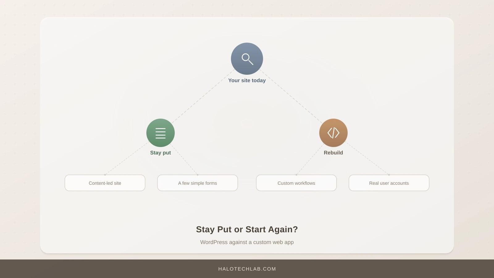 WordPress vs Custom Web App: When to Upgrade