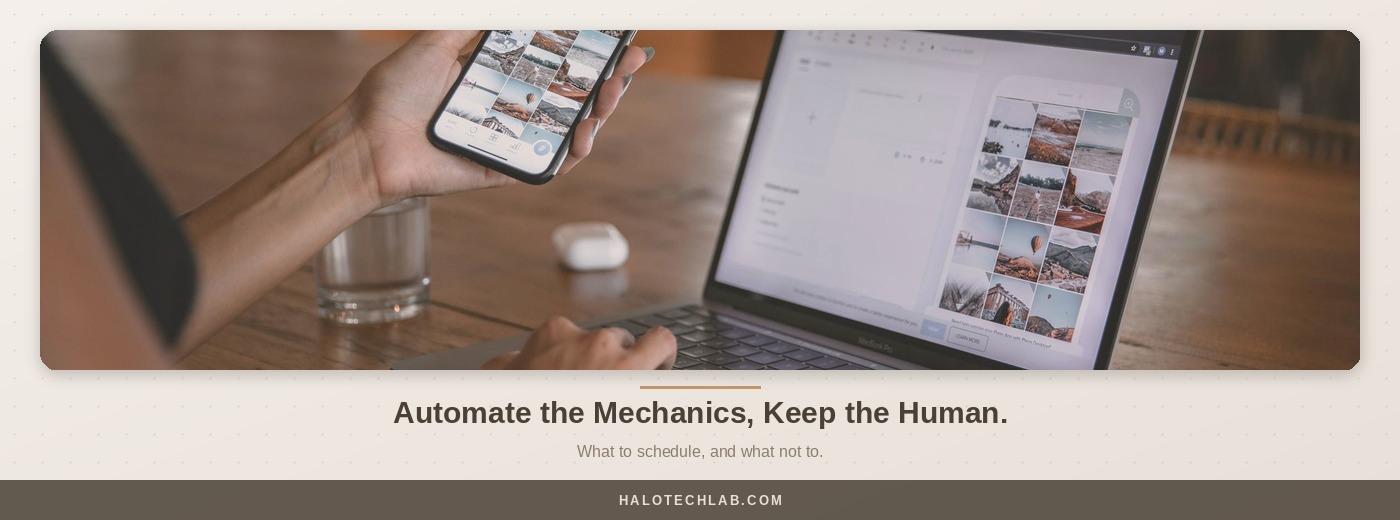 Social Media Automation: What to Automate and What to Keep Human